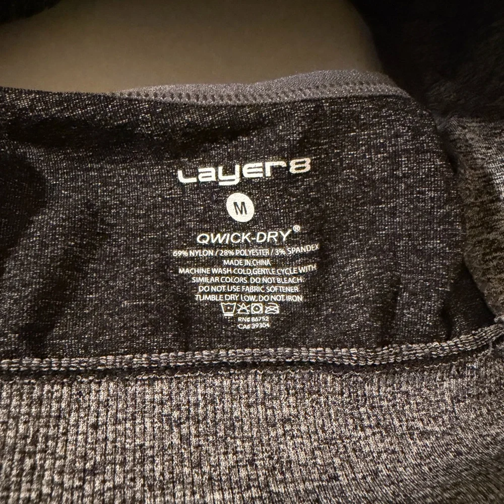 2 Layer8 Qwick-Dry Padded Sports Bras | Maroon & Grey - Picture 12 of 13